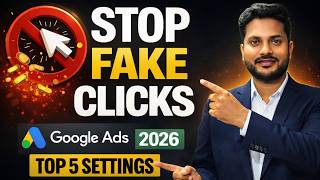 STOP Fake Clicks in Google Ads 🚫| Competitors Clicking Your Google Search Ads? |