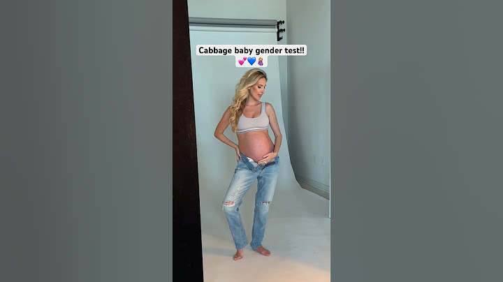 Finding out the gender of my baby using a cabbage!! 😱 Does this test really work?