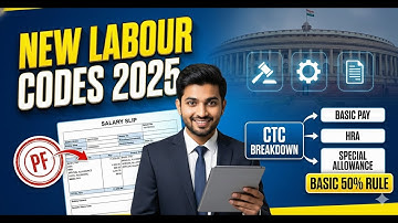 India New Labour Codes November 2025: Big Salary Changes, PF Rules & Work Hours | Full Breakdown