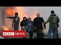“Humanitarian catastrophe” as thousands flee Afghan fighting - BBC News