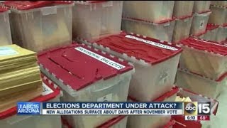 Election officials under attack
