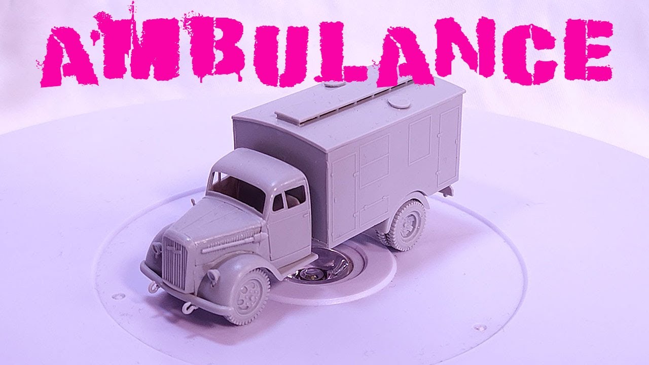 Plus Model 1/35 Ambulance Conversion for Kfz.305 Opel Blitz WWII (Italeri) 092