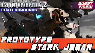 Gundam Battle Operation 2 Guest Video: RGM-89S Prototype Stark Jegan