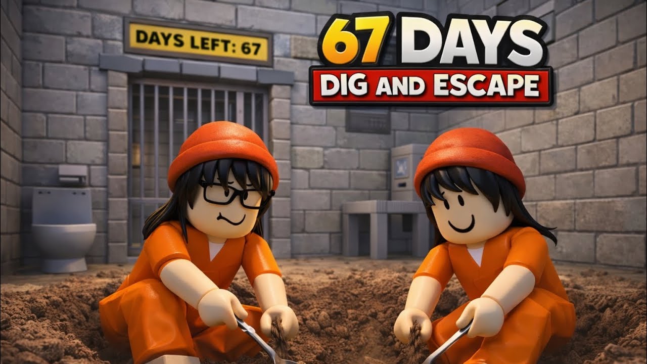 العبت انا وليلي لعبة حفر وهروب 67يوم كتير تعبت على المنتاج شاهدو الفيديو للاخر💗💗