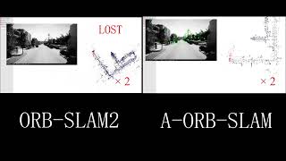 A ORB SLAM vs ORB SLAM2