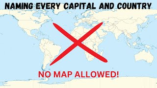 Details Can I name every country AND capital…without a map Guide
