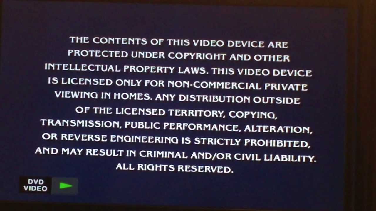 Opening to Roman Holiday 2002 DVD