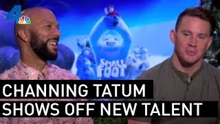 Channing Tatum and Common on the Cool Message Behind 'Smallfoot'