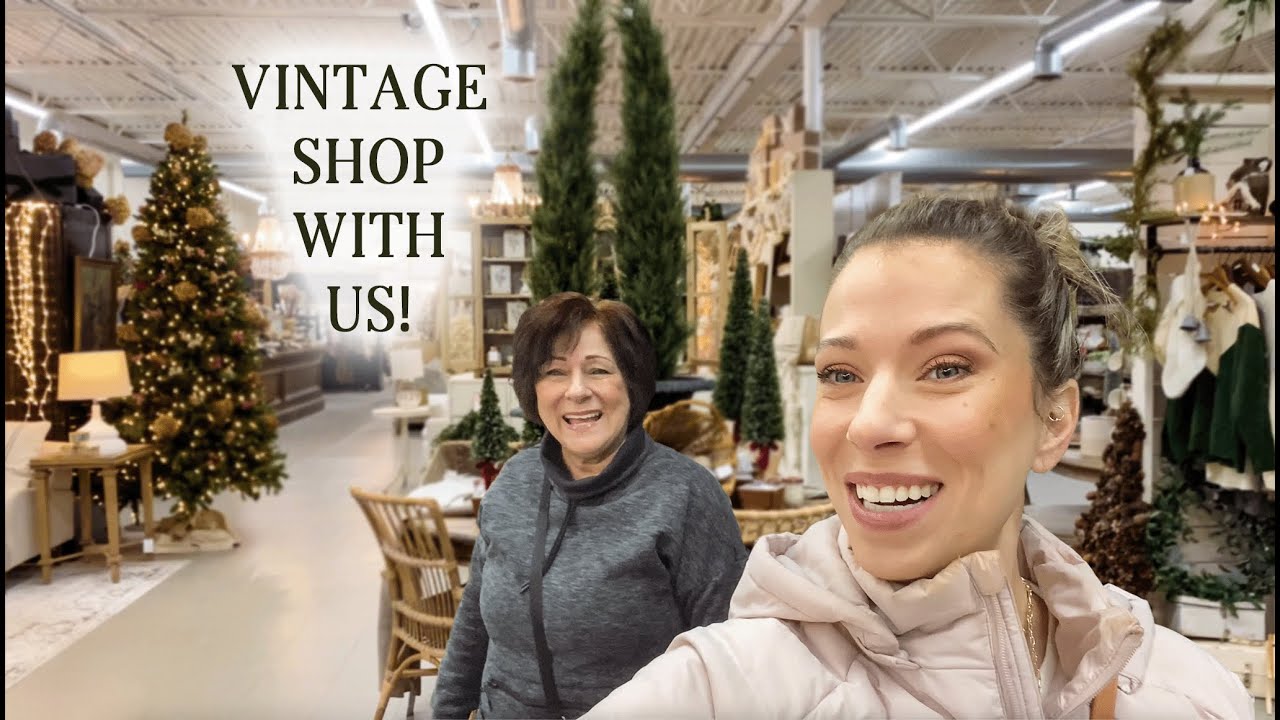 Vintage Thrifting During the Holidays at a Famous Instagrammer's Home