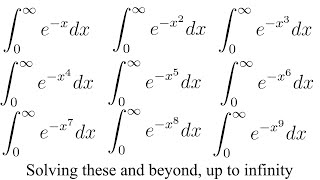 Solving all these integrals, and beyond (Generalized Gaussian Integral)