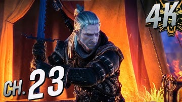 [4K 60] The Witcher 2 Assassins of Kings (100%, Dark, All Side-Quests) Part 23 - The Blood Curse