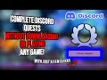 How to Complete Discord Quests WITHOUT Playing or Owning The Game (Browser + Client) [UPDATED 2025]