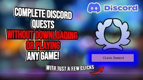 How to Complete Discord Quests WITHOUT Playing or Owning The Game (Browser + Client) [UPDATED 2025]