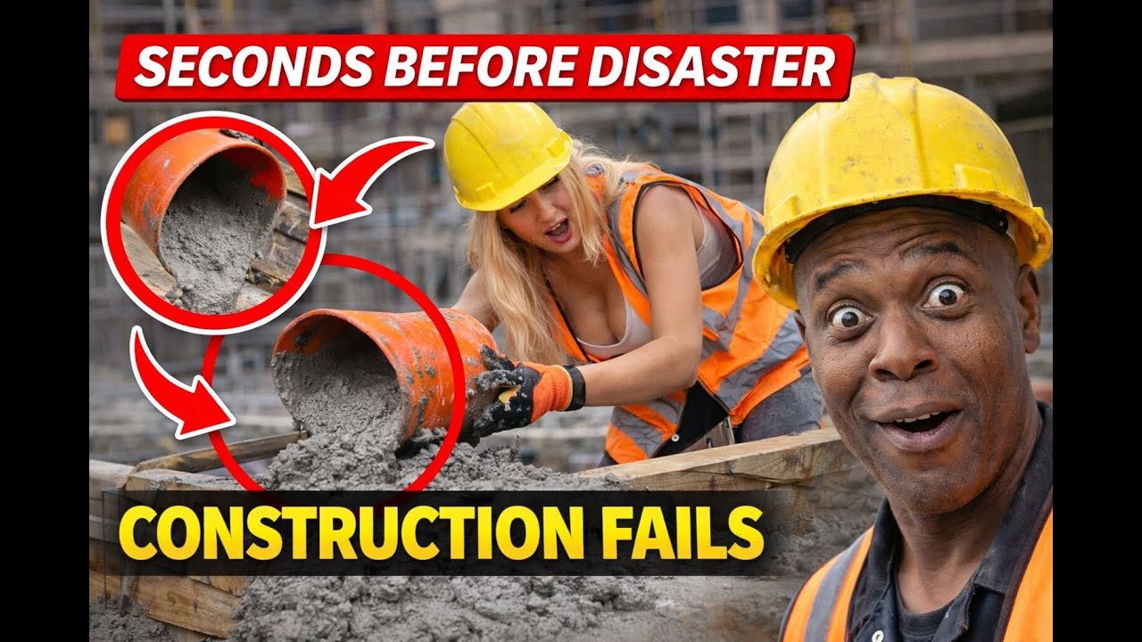 Seconds Before Disaster: Construction Fails That Went Too Far - YouTube