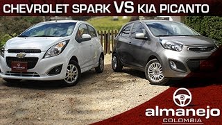 Kia Picanto Ion vs Chevrolet Spark GT Almanejo Colombia