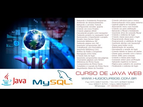 Curso de Java WEB - Aula 19 - Navegação entre telas