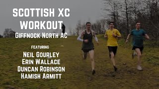 Scottish XC Workout - Giffnock North AC - 10 x 1min