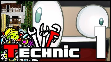 Minecraft: The Tekkit Noob Adventure #1 - House Upgraded!