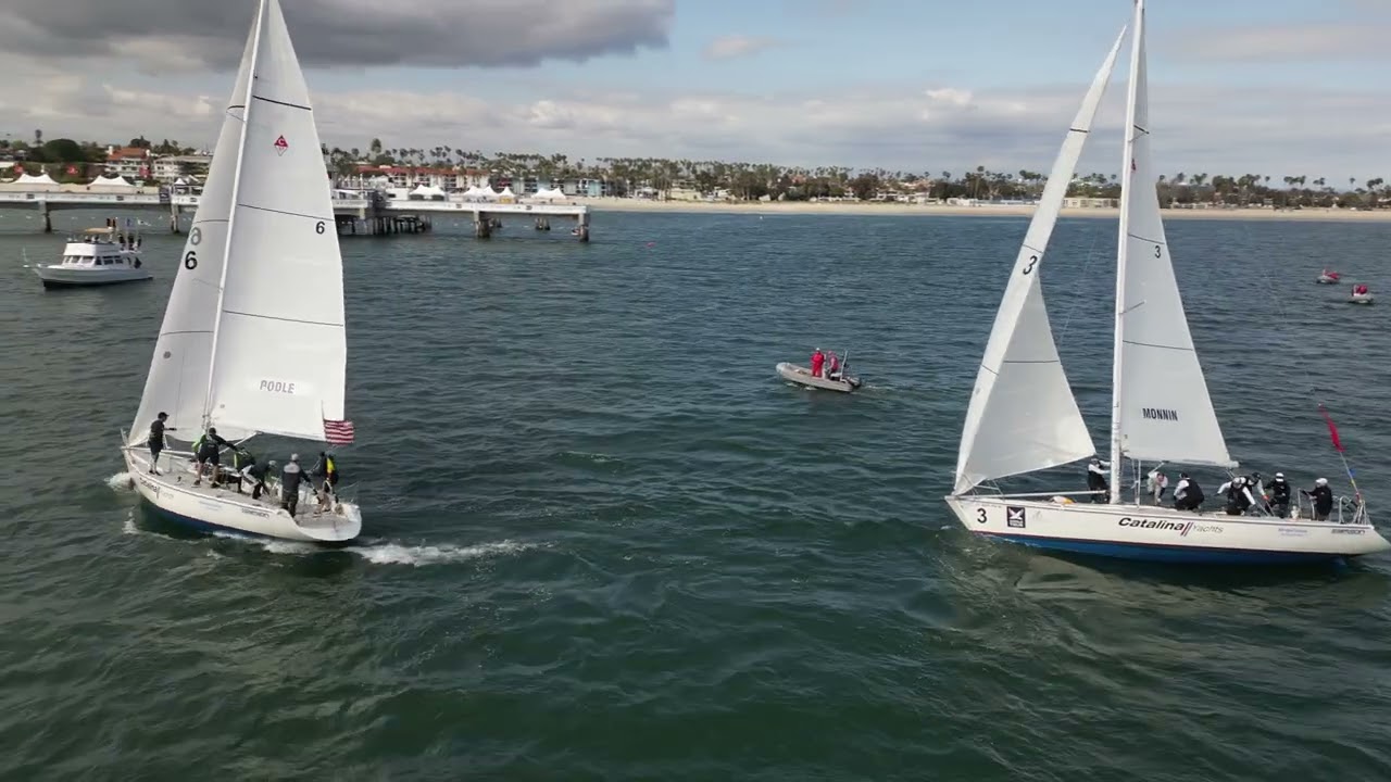 59th Congressional Cup 2024   F14M1   Monnin v Poole start