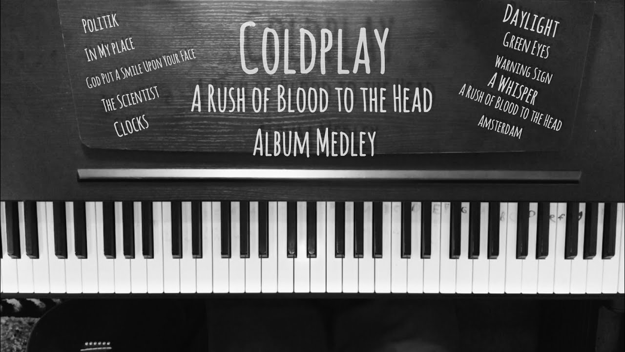 Coldplay A Rush of Blood to the Head Full Album Medley (Piano Cover