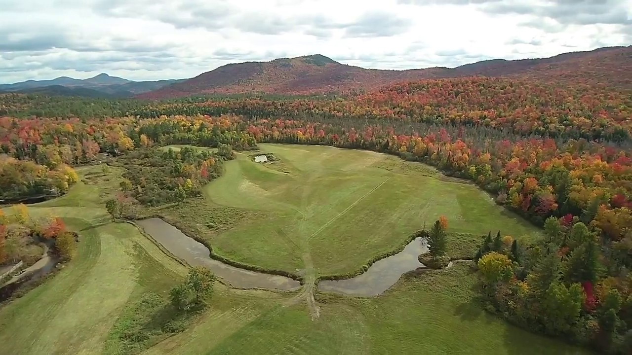 Aerial Fall Foliage - Droning above the Adirondacks Ticonderoga, Crown Point Lighthouse & More!