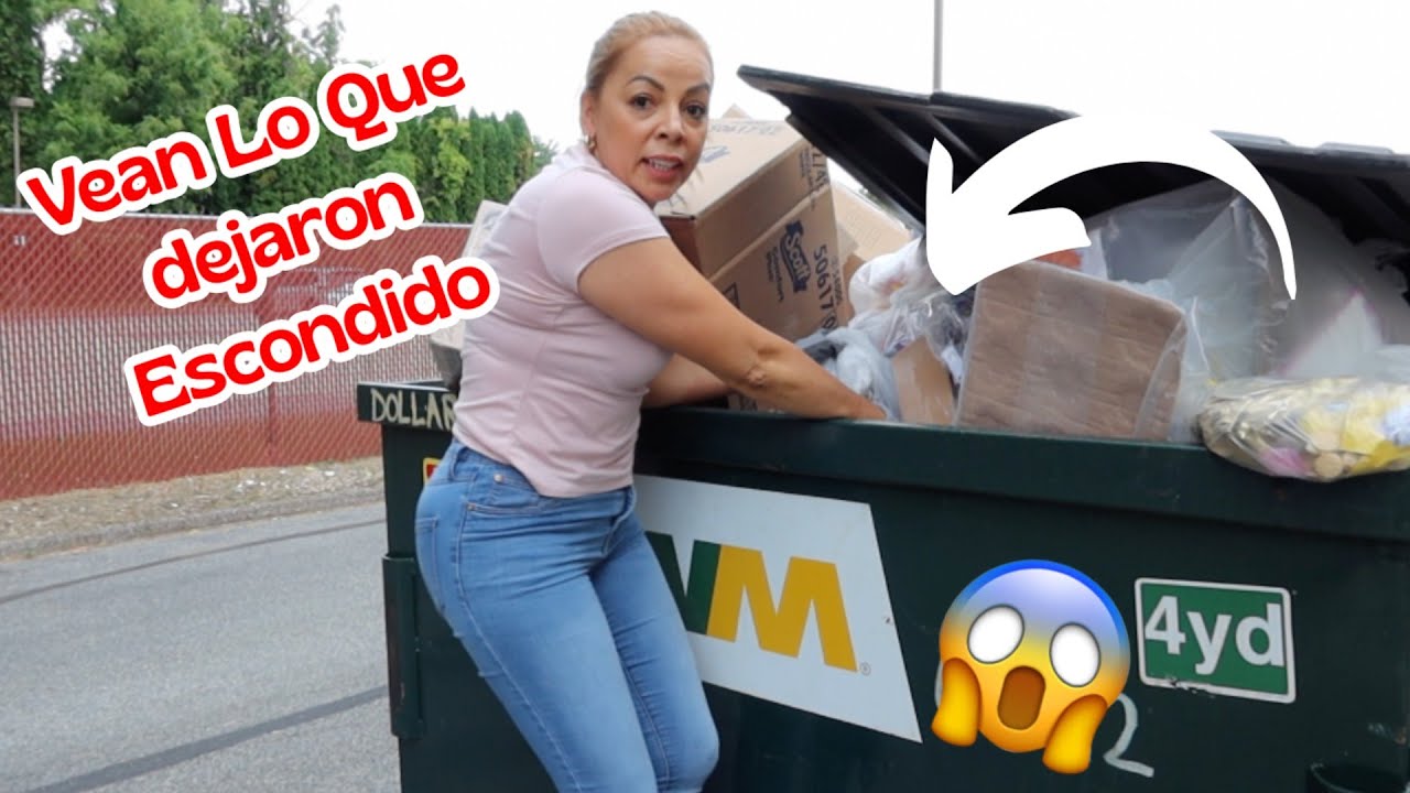 VEAN LO QUE DEJARON ESCONDIDO😱 INCREIBLE HALLAZGO EN LA BASURA😱😳🇺🇸