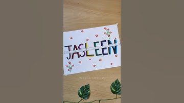 Name calligraphy | Lettering my subscribers names Part-4 #youtubeshorts #trending #shorts