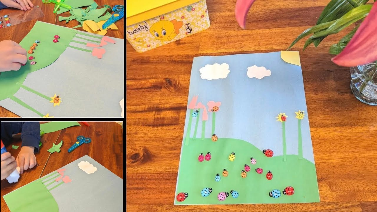 No Mess Spring Craft for Preschoolers – Try This!