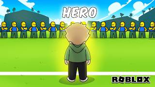 1 VS 100 PENJAGA ... Roblox HUSS VALLEY Indonesia