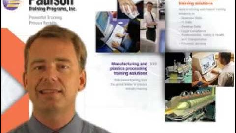 Paulson Training Programs Insite 360 Plastics Training