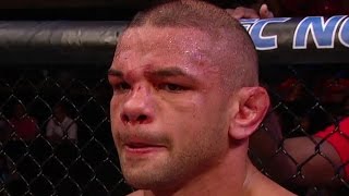 Thiago Alves gets nose broken