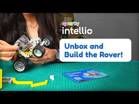 Quarky Intellio Rover Kit | Unboxing and Step-By-Step Robot Assembly | AI and AR DIY Robotics Kit