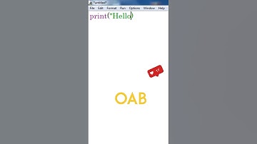 "Hello World" 🐍 l First program in Python 😎 #shorts #coding