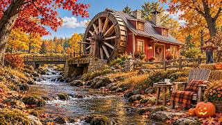 Warm Fall Jazz 🍂 Soft Jazz At A Cozy Country Farmhouse For Work, Study & Relaxation #2 screenshot 1