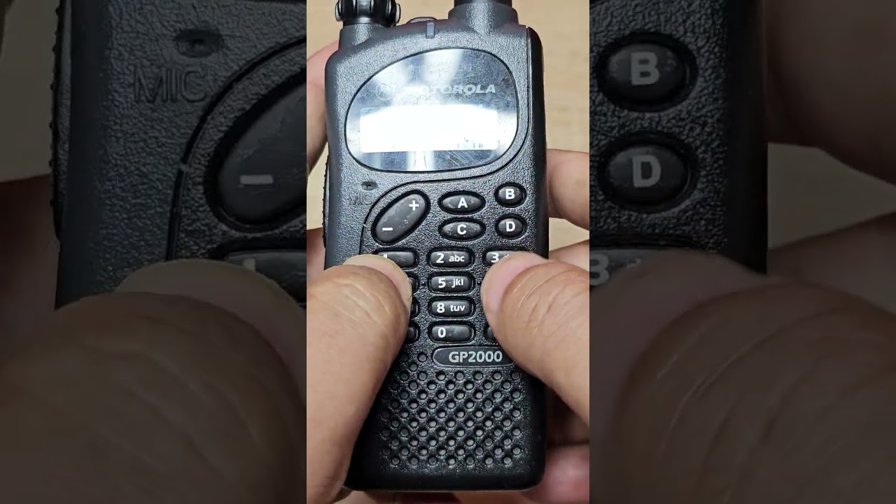 วิธีล็อคเครื่อง Lock Motorola gp2000