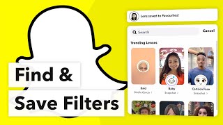 How to Find and Save More Snapchat Filters to Favourites (2022) screenshot 5