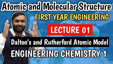 Atomic and Molecular Structure|Dalton