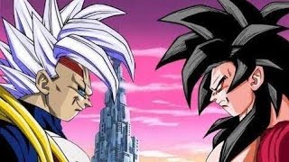 MADS Goku SSJ4 vs Baby Vegeta