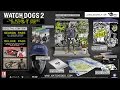 Распаковка Watch Dogs 2 Return of DedSec Collector's Case Unbox!