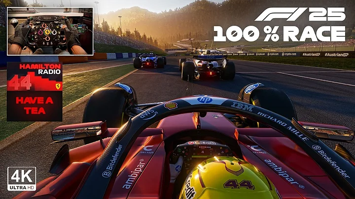Lewis Hamilton's Ferrari SF25 - F1 25 Ultra Realistic Gameplay | 2025 Austrian GP 100% Race