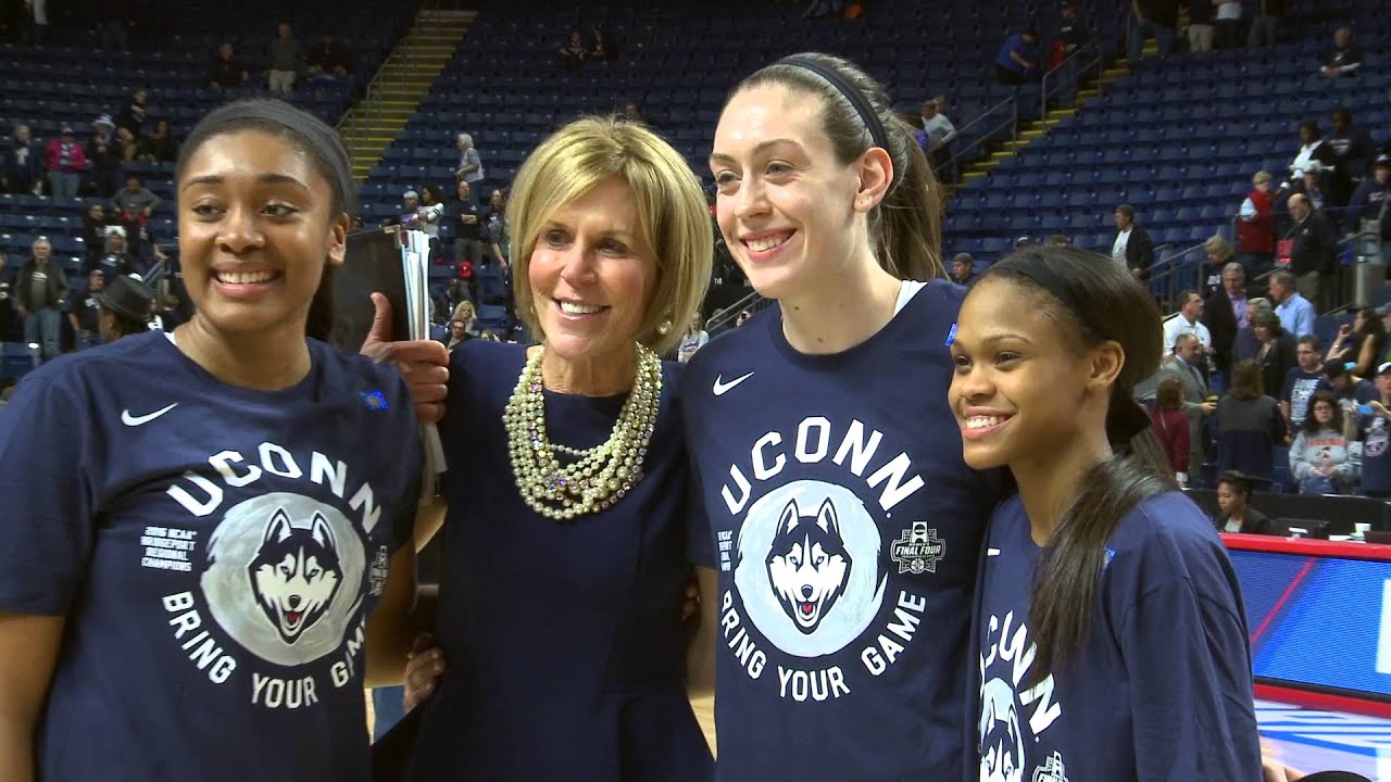 UConn Women's Basketball Advances To The Final Four - YouTube