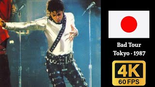 Michael Jackson - Bad Tour Live in Tokyo (September 13, 1987) 4K60fps