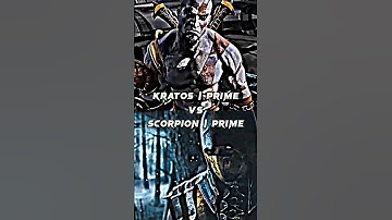 Kratos vs Scorpion | #battle #shorts #mortalkombat #gowragnarok