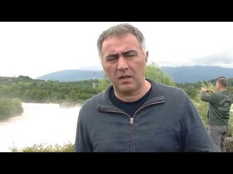 მინისტრის მოადგილე და გუბერნატორი სტიქიის ზონაში