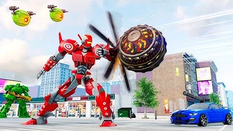 Football Robot Car Transform Android IOS Gameplay