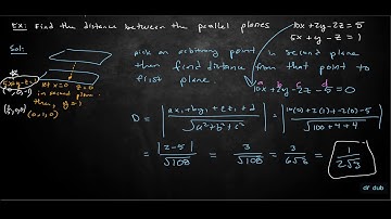 Equations of Lines and Planes in Three Dimensions (Part 2)
