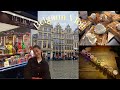Belgium vlog 🇧🇪| Grand Place, Manneken Pis, Chocolate, Waffles, and more+