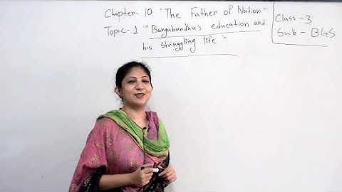 Class 3, Sub-BGS Chapter-10 Topic-1  Date- 11/10/20