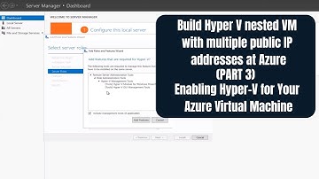 Build Hyper V nested VM with multiple public IP addresses at Azure (PART 3)