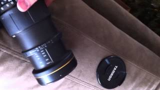 SP AF Tamron 28-105 f/2.8 LD Aspherical IF Nikon Quick Video showing Focus